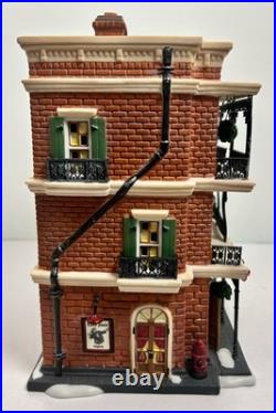 Dept 56 JAMBALAYA CAFE Christmas in the City 56.59265 DAMAGE Lighted Building