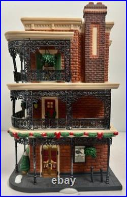 Dept 56 JAMBALAYA CAFE Christmas in the City 56.59265 DAMAGE Lighted Building