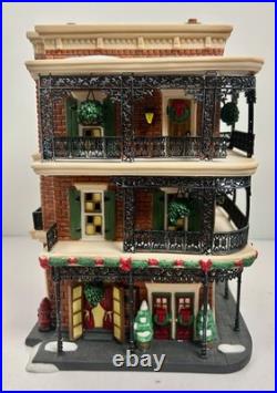 Dept 56 JAMBALAYA CAFE Christmas in the City 56.59265 DAMAGE Lighted Building