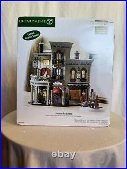 Dept 56 Jamison Art Center 59261 Christmas in the City New In Box