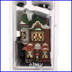 Dept 56 Jenny's Corner Book Shop Christmas In The City Series Retired 2000