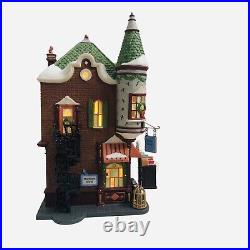 Dept 56 Jenny's Corner Book Shop Christmas In The City Series Retired 2000