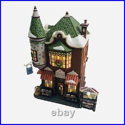 Dept 56 Jenny's Corner Book Shop Christmas In The City Series Retired 2000