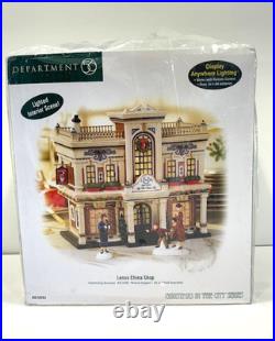 Dept. 56 LENOX CHINA SHOP 56.59263 Christmas In The City New In Box Dept. 56 LENOX CHINA SHOP 56.59263 Christmas In The City New In Box