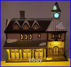 Dept 56 LINCOLN STATION Christmas in the City 6003056 New York light and sound