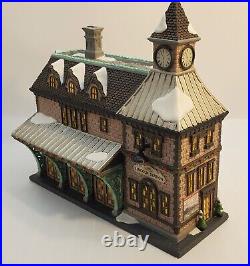 Dept 56 LINCOLN STATION Christmas in the City 6003056 New York light and sound