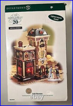 Dept. 56 Light Nouveau Christmas In The City 59262 Special Edition Brand New