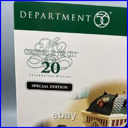 Dept. 56 Light Nouveau Christmas In The City 59262 Special Edition Rare
