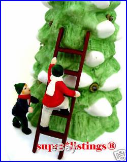 Dept. 56 Lighted Tree with Children & Ladder Christmas in the City 65102