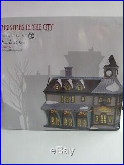 Dept 56 Lincoln Station 6003056 With Holiday Sounds