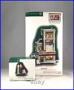Dept 56 Lot of 2 WOOLWORTH'S + GUESS YOUR WEIGHT 1 CENT D56 CIC Store Display