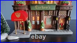Dept 56 Luchow's German Restaurant #6007586 Chirstmas In The City