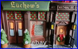 Dept 56 Luchow's German Restaurant #6007586 Chirstmas In The City