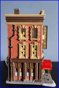 Dept 56 Luchow's German Restaurant #6007586 Chirstmas In The City