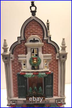 Dept 56 MILANO OF ITALY Christmas in The City Item 59238 Retired Original Box