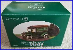 Dept 56 Marshall Fields Frango Delivery Truck CIC- Christmas in the City NIB
