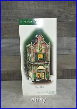 Dept 56 Milano Of Italy Christmas in the City Lighted Christmas Village House