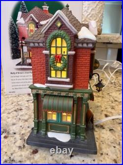 Dept 56 Molly O'Brien's Irish Pub Heritage Village Christmas In The City 58952