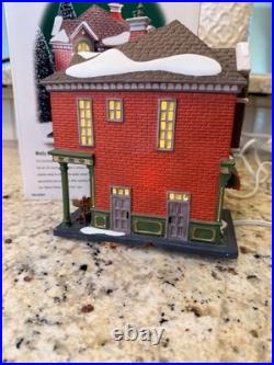Dept 56 Molly O'Brien's Irish Pub Heritage Village Christmas In The City 58952
