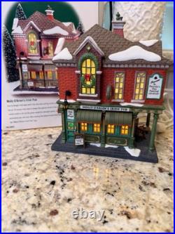 Dept 56 Molly O'Brien's Irish Pub Heritage Village Christmas In The City 58952