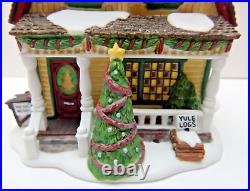 Dept 56 New England Village Sawyer Family Tree Farm #56671 Nice! Complete withBox