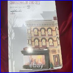 Dept 56 Nighthawks 4050911 Christmas in the City Hopper Village Department w box
