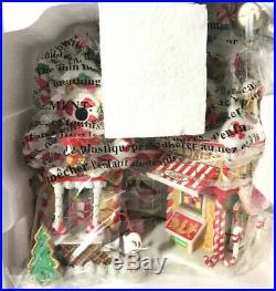 Dept 56 North Pole Christmas Sweet Shop Limited Edition New In Box Htf Rare
