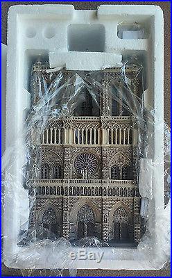 Dept 56 Notre Dame Cathedral, Paris Churches of the World Accents RETIRED