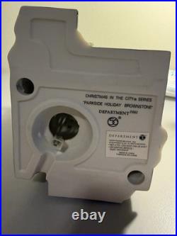 Dept 56 Parkside Holiday Brownstone 2002 Christmas in the City Retired