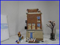Dept 56 Parkside Holiday Brownstone #58937 Complete and Works
