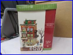 Dept 56 Parkside Holiday Brownstone Christmas In The City 58937 Complete Set