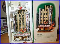 Dept 56 RADIO CITY MUSIC HALL, Christmas in City (#56.58924) With Box Department