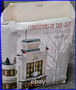 Dept 56 RARE Deerfield Airport Christmas in the City Series Department 56 2013 Dept 56 RARE Deerfield Airport Christmas in the City Series Department 56 2013