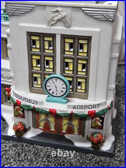 Dept 56 RARE Deerfield Airport Christmas in the City Series Department 56 2013 Dept 56 RARE Deerfield Airport Christmas in the City Series Department 56 2013