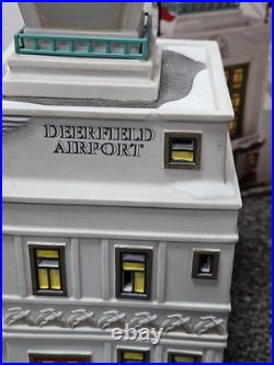 Dept 56 RARE Deerfield Airport Christmas in the City Series Department 56 2013 Dept 56 RARE Deerfield Airport Christmas in the City Series Department 56 2013
