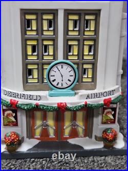 Dept 56 RARE Deerfield Airport Christmas in the City Series Department 56 2013 Dept 56 RARE Deerfield Airport Christmas in the City Series Department 56 2013