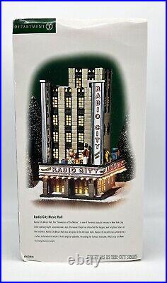 Dept 56 Radio City Music Hall 58924 Christmas In The City WithBox New