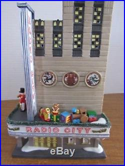 Dept. 56 Radio City Music Hall Christmas In The City 2002 Retired in 2006