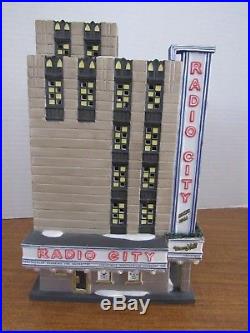 Dept. 56 Radio City Music Hall Christmas In The City 2002 Retired in 2006