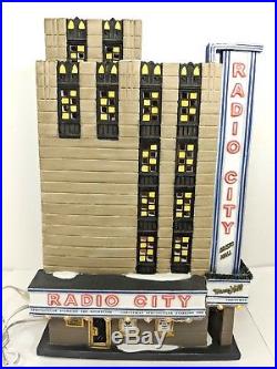 Dept 56 Radio City Music Hall Christmas in the City 2002 Retired