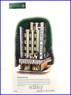 Dept 56 Radio City Music Hall Christmas in the City 2002 Retired
