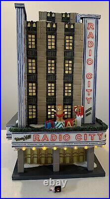 Dept 56 Radio City Music Hall Christmas in the City Series 58924 READ
