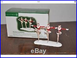 Dept 56 Radio City Music Hall NYC Rockettes Christmas in the City W Figurines