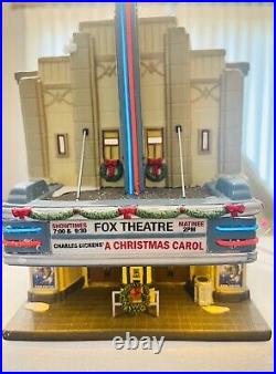 Dept 56. Rare Illuminated FOX THEATER Christmas in the City No. 4025242