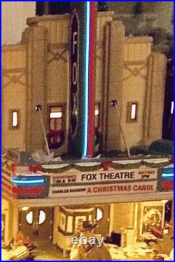 Dept 56. Rare Illuminated FOX THEATER Christmas in the City No. 4025242