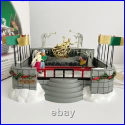 Dept. 56 Rockefeller Plaza Skating Rink Christmas In The City Village 52504 READ