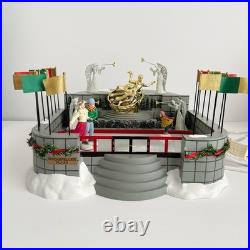Dept. 56 Rockefeller Plaza Skating Rink Christmas In The City Village 52504 READ