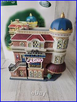 Dept 56 Royal Flush Casino 59244 Christmas in the city Village accessory Xmas