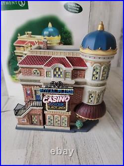 Dept 56 Royal Flush Casino 59244 Christmas in the city Village accessory Xmas
