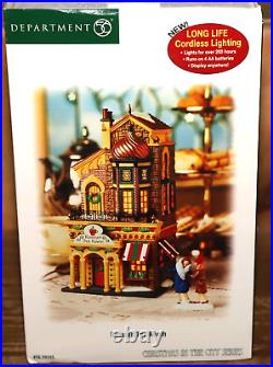 Dept 56 Russian Tea Room 59245 Christmas In The City CIC Village